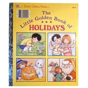 The Little Golden Book of Holidays Hardback Vintage 1985